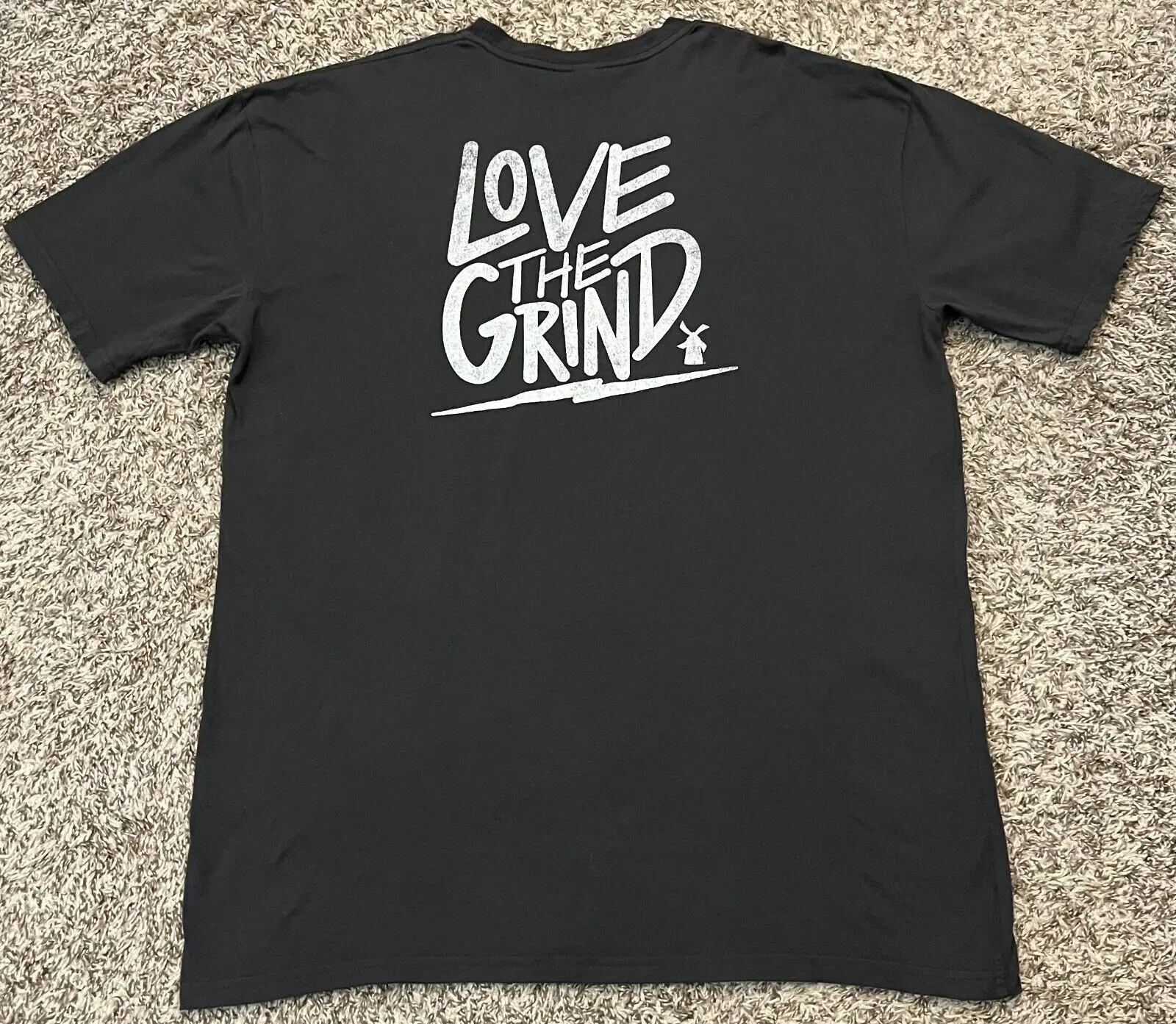 Мужская темно-серая футболка Dutch Bros Coffee Love The Grind, размер XXL